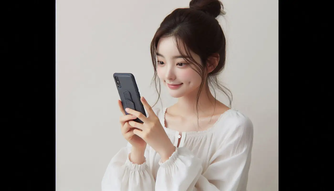 인스타-10대-계정-자녀게정을-알아보는-여성의-모습