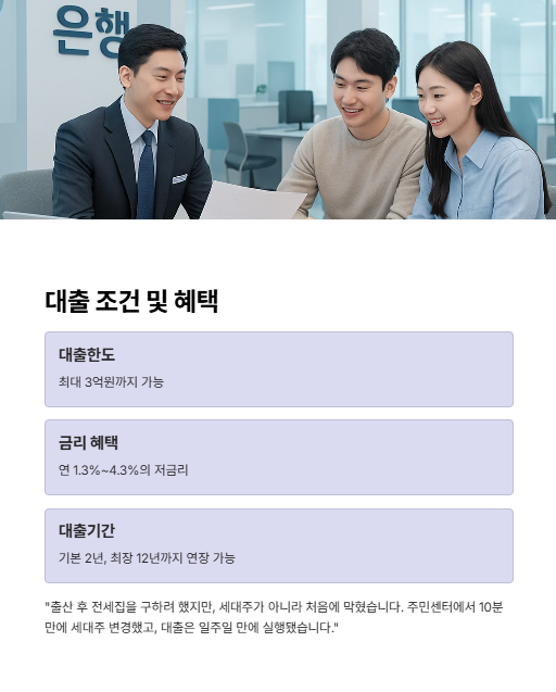 대출 조건 및 혜택