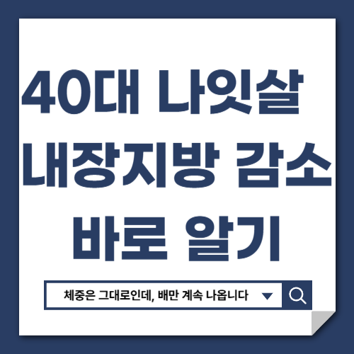 내장지방 바로알기