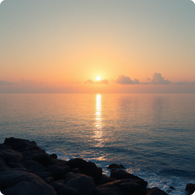 강원도 새해 일출 해돋이 명소 가상 이미지