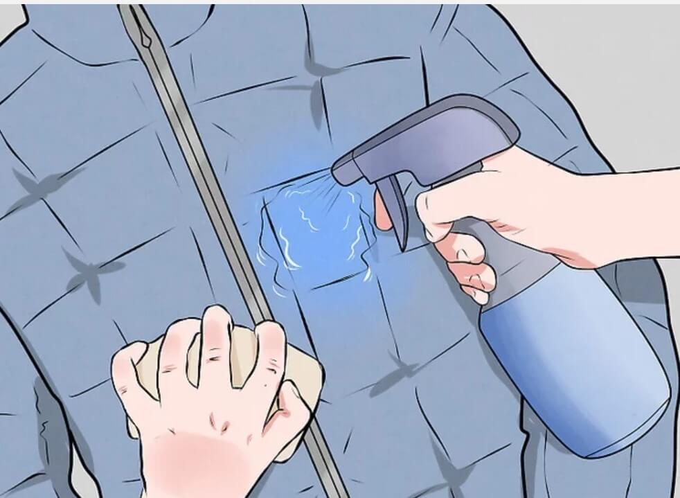 빠지지 않는 얼룩 부분 세탁하기