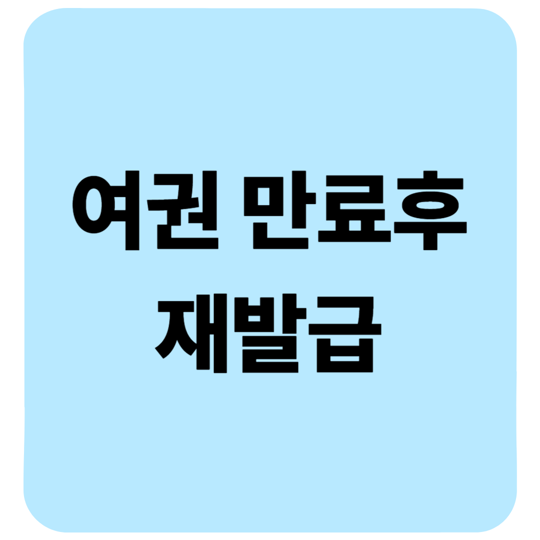 여권 만료 후 재발급 신청 절차 수령방법 비용 및 후기 총정리