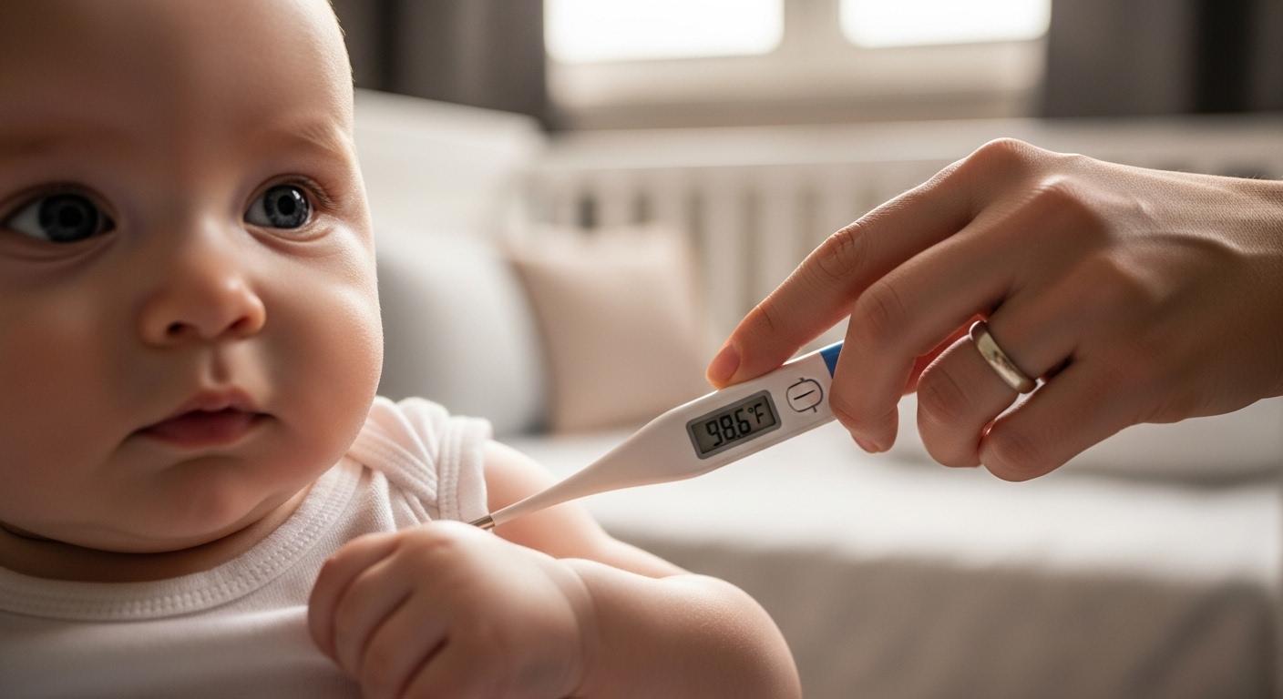 아기 열 재는법