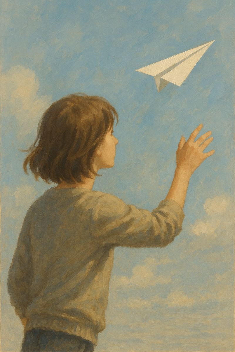 종이비행기 날리는 꿈 해몽