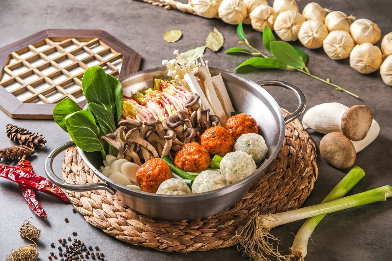 굴림샤브&콩국수