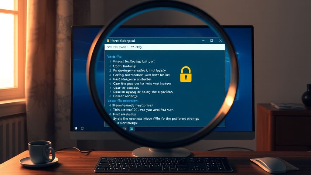 v3의 광고를 차단하기 위한 효과적인 hosts파일설정하는화면