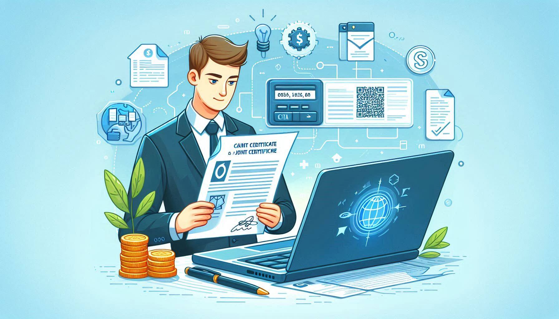 전자세금계산서용 공동인증서 발급방법