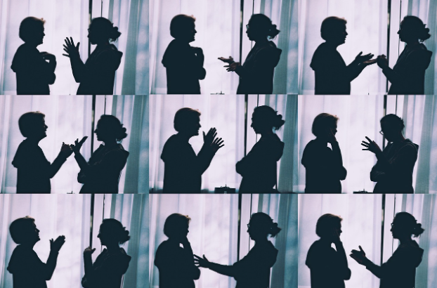 낯선사람과 대화하는 꿈해몽