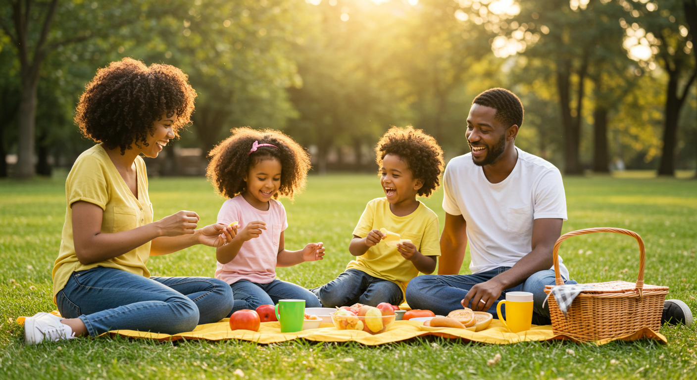 놀러온 가족들 사진