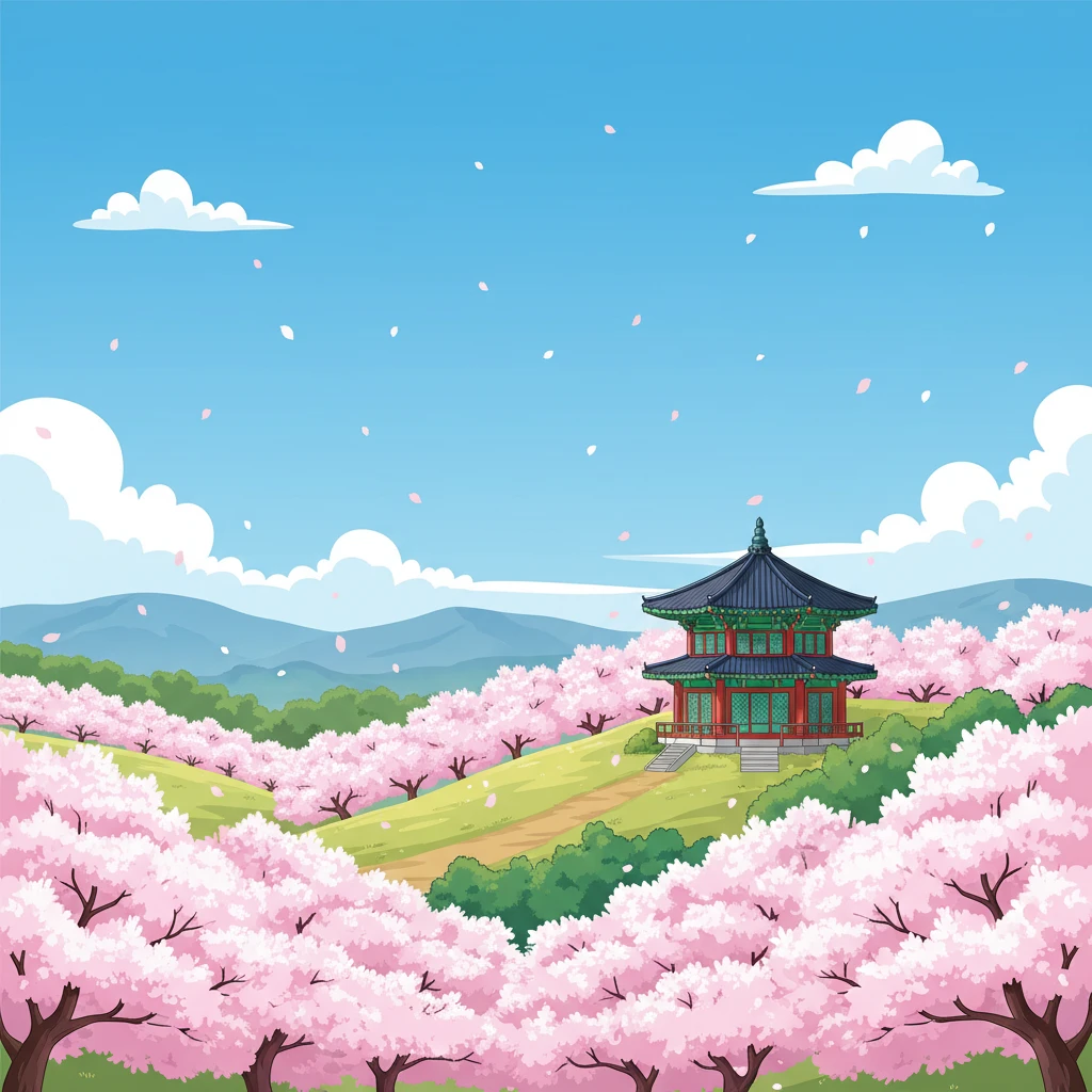 인천 강화군 벚꽃 개화 예상일과 주차..