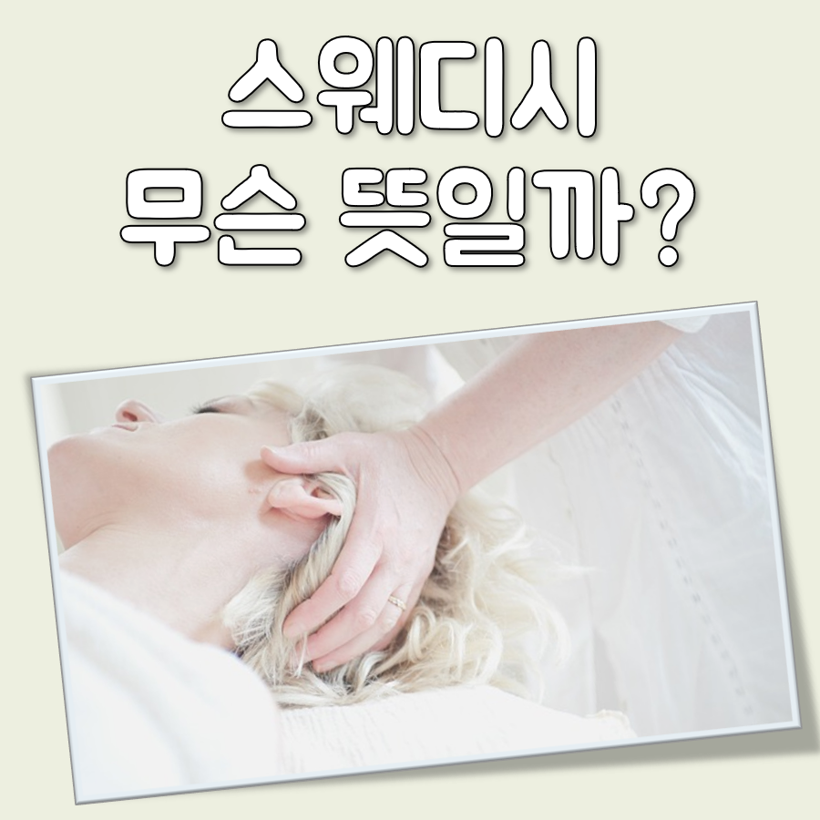 스웨디시 뜻 대표 이미지