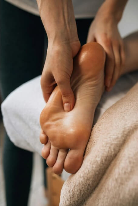 족저 근막염 치료 마사지