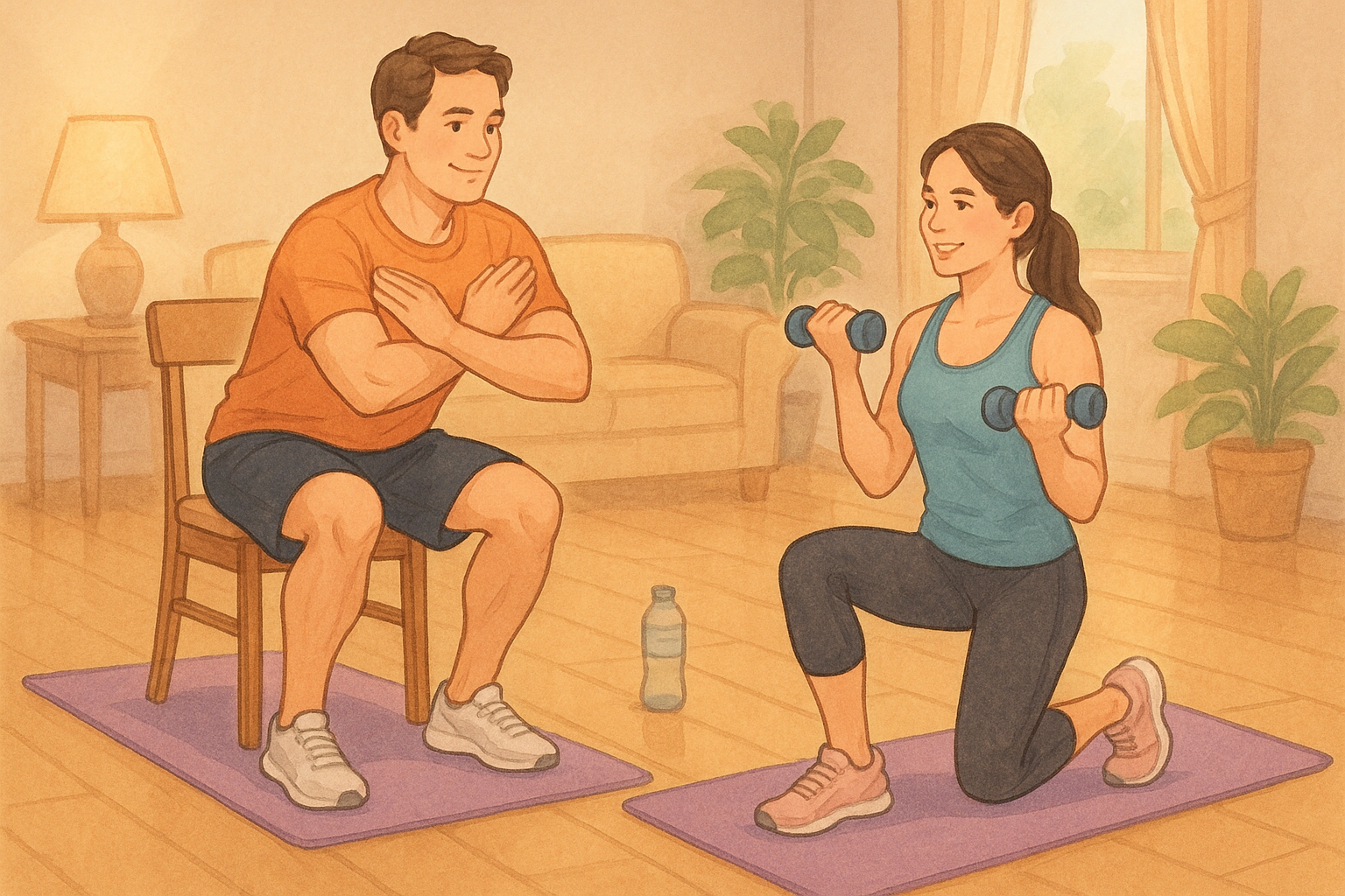 운동초보50대 기본근력