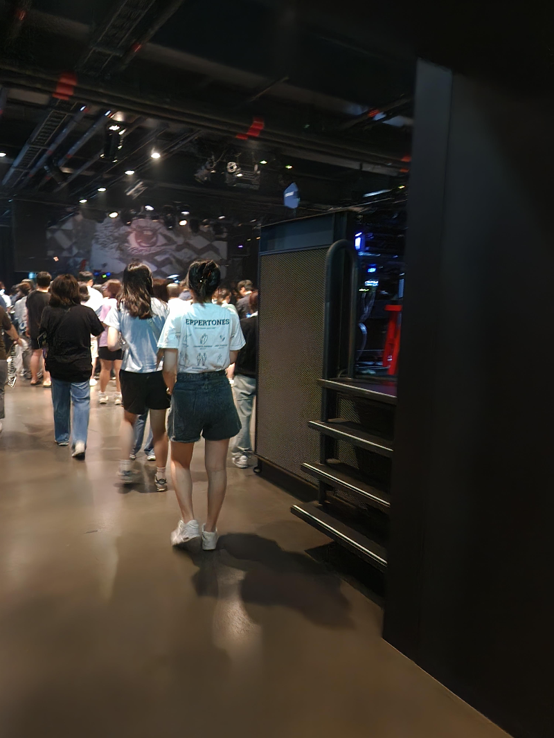 언더카드스테이지 스탠딩 시야