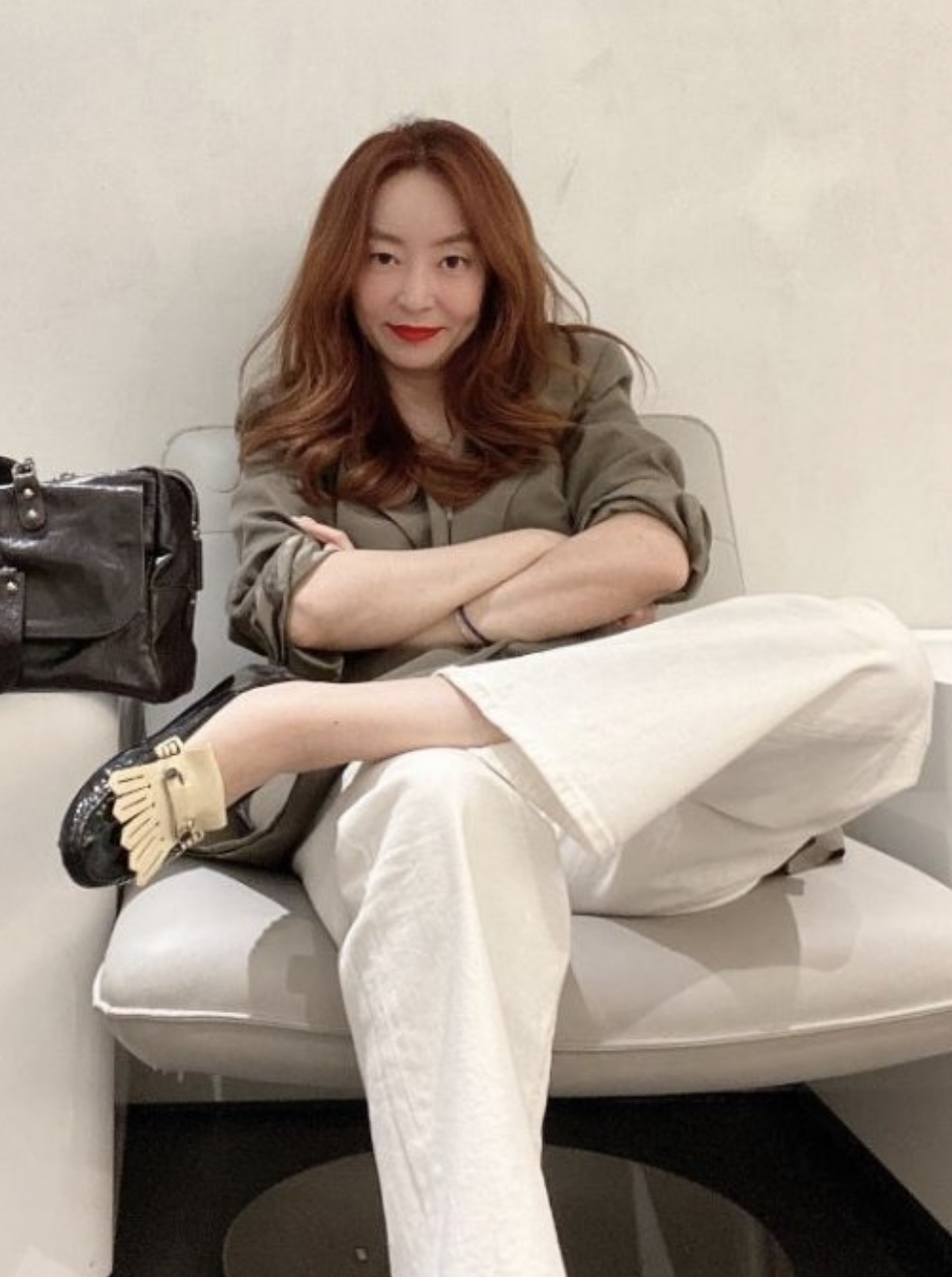 정윤정 셀카