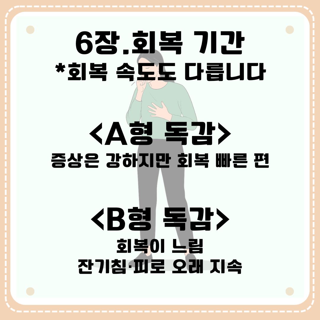 B형 독감이 더 위험하게 느껴지는 경우