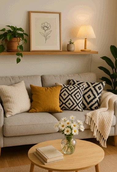 집안 분위기를 바꾸는 간단한 인테리어