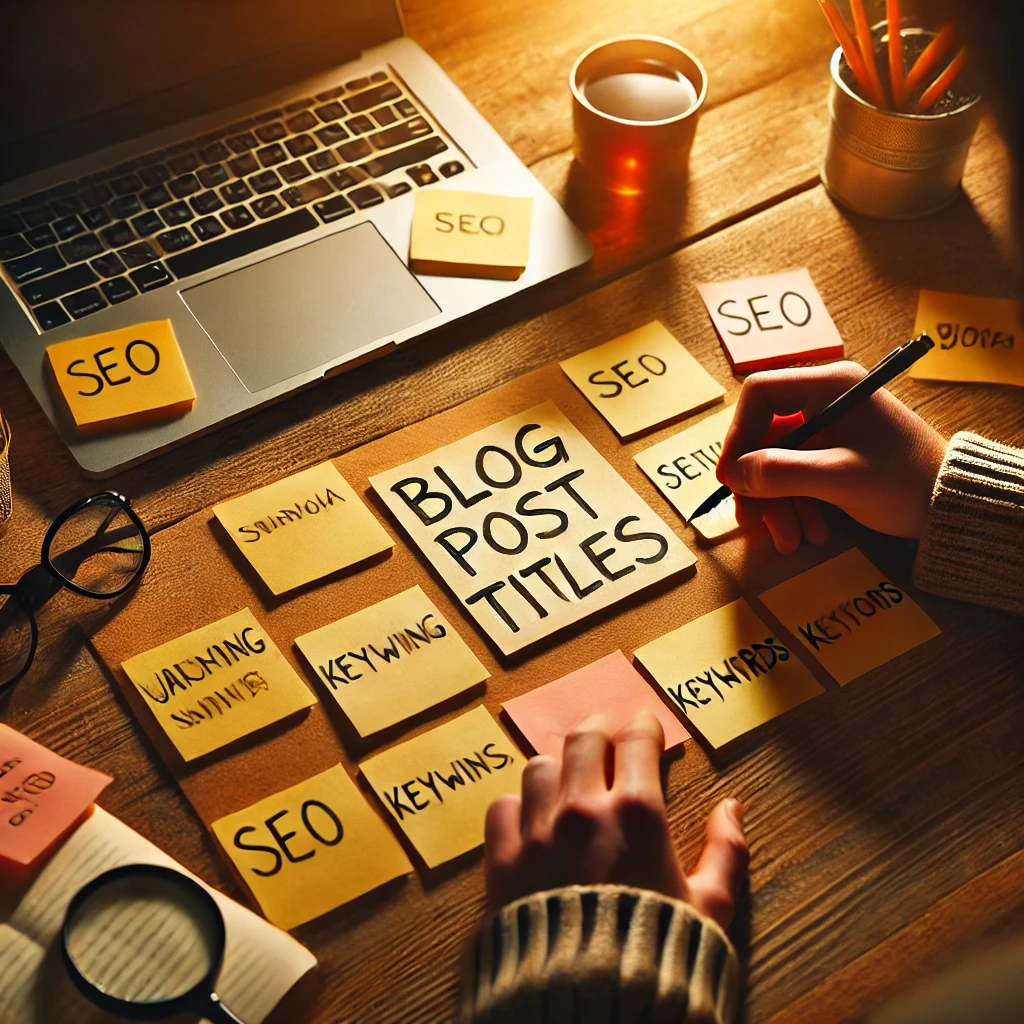 블로그 글 제목