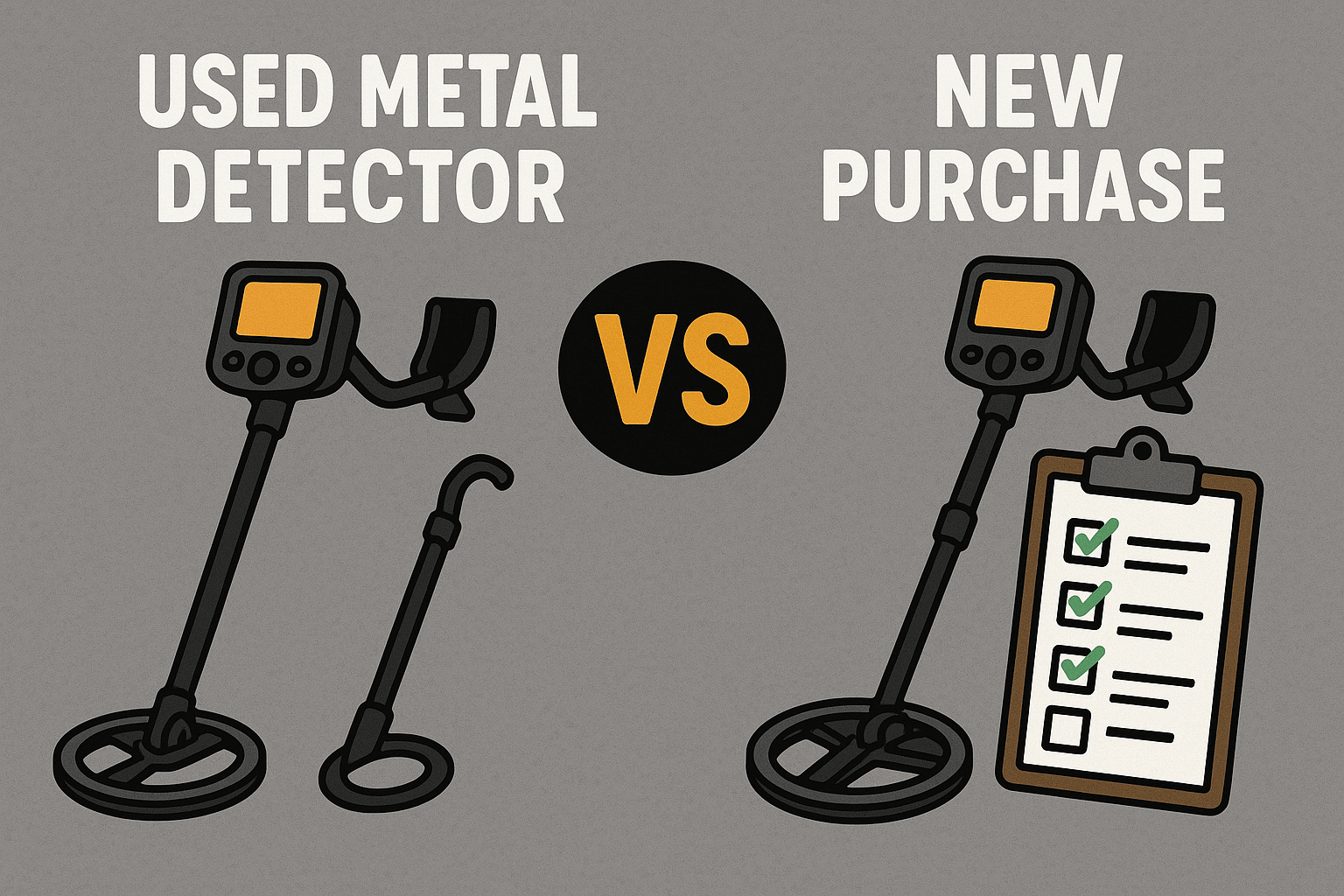중고 금속탐지기 vs 신규 구매 비교와 검증 체크리스트