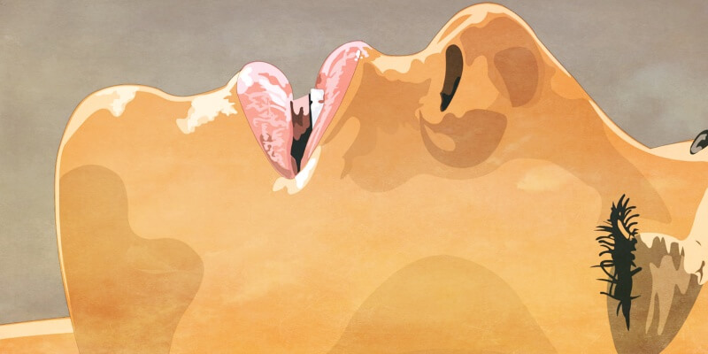 누워있는-사람얼굴