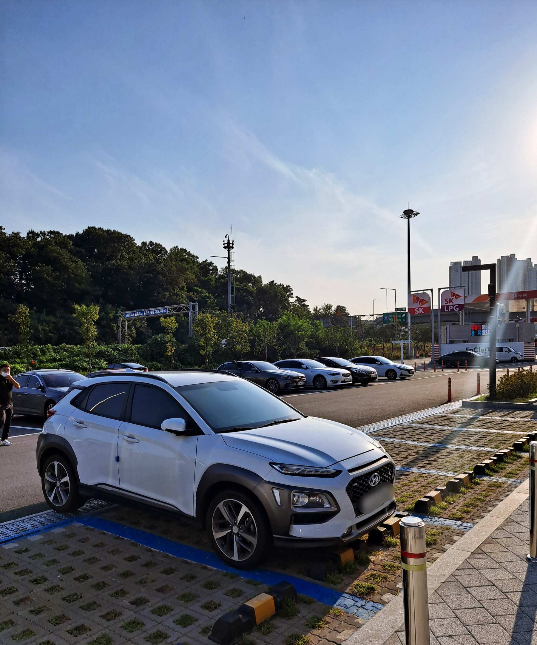 안산복합휴게소 주차장