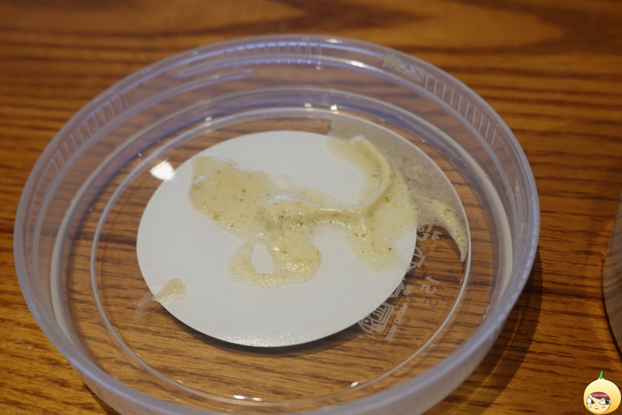 뚜껑에 묻은 푸딩조차 남길 수 없어