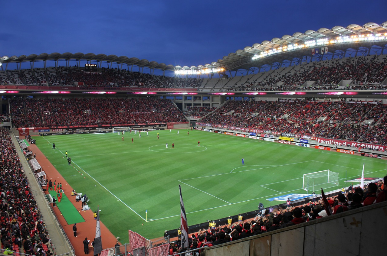 축구 경기장 사진