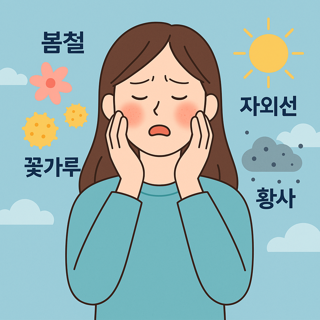 봄철 피부관리 피부가 예민해지는 이유? 이미지