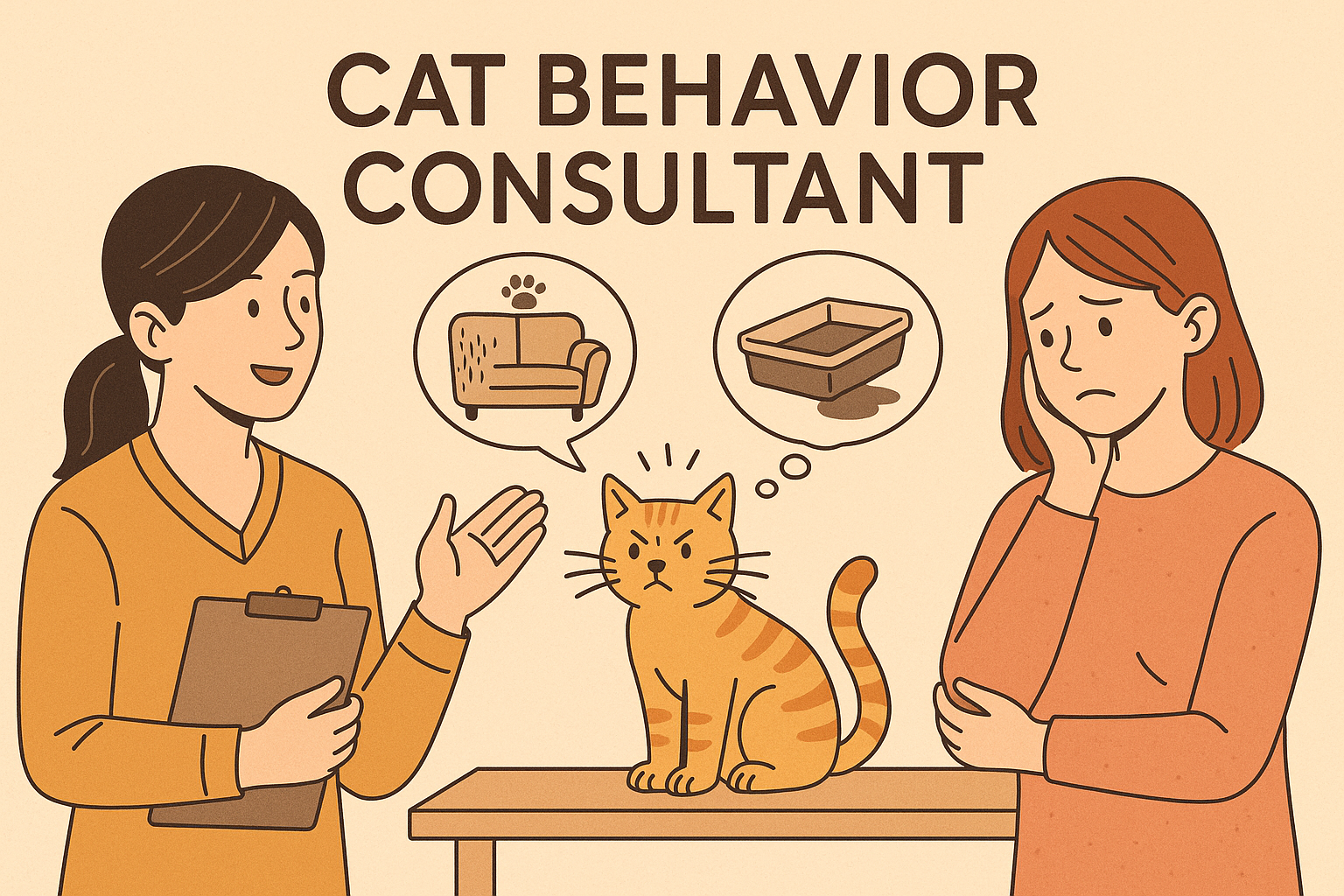 냥이의 마음을 읽는 사람, 고양이 행동 상담사란 직업