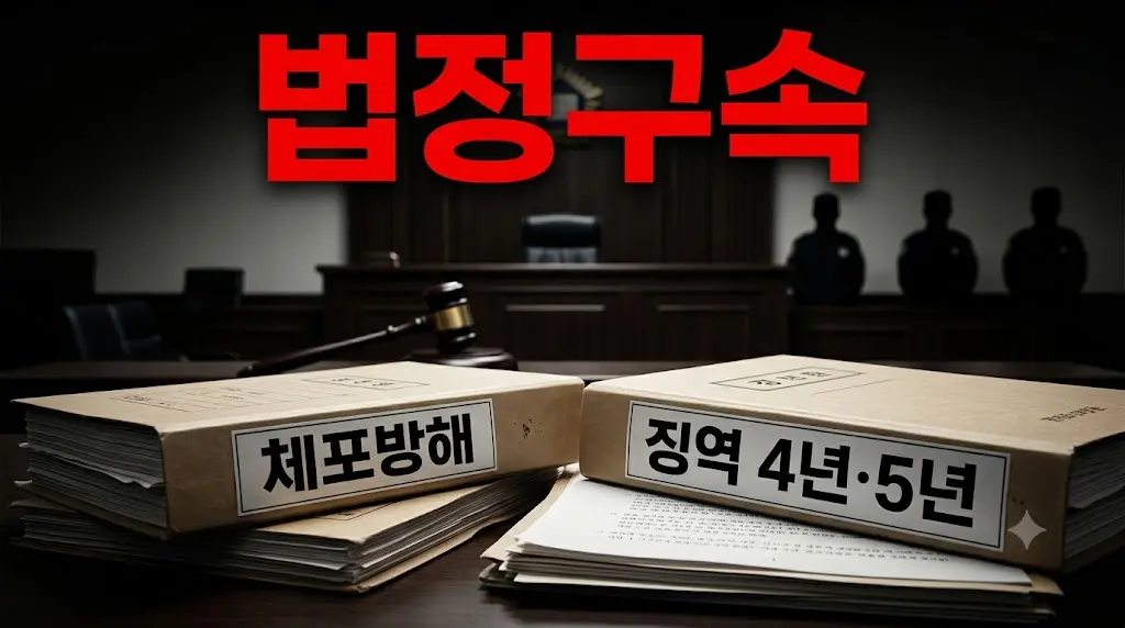 박종준 전 경호처장 법정구속 윤석열 체포방해 사건 김성훈 징역 5년 선고 섬네일