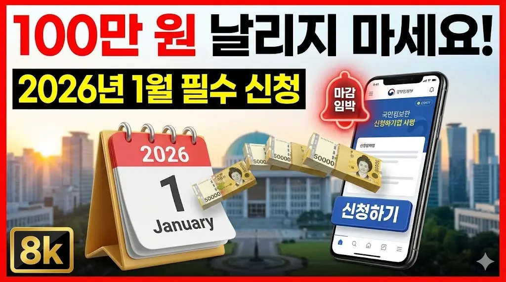 "남들은 100만 원 받는데 나만 '토해내는' 이유? 1월 15일 전, 홈택스 들어가서 '이 버튼' 당장 눌러보세요 (환급금 미리보기)"