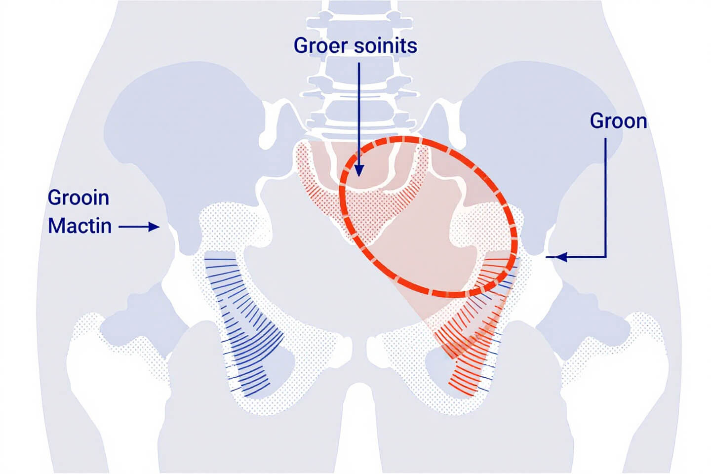 고관절 사진입니다.