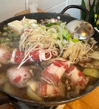차돌된장전골