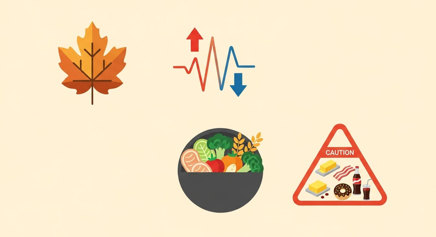 가을: 체내 균형 회복과 관리 강화를 위한 시기