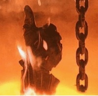 영화 터미네이터에서 아놀드 슈워제네거가 용암에 빠지면서 엄지손가락을 올리며 I'll be back 이라고 말하는 명장면