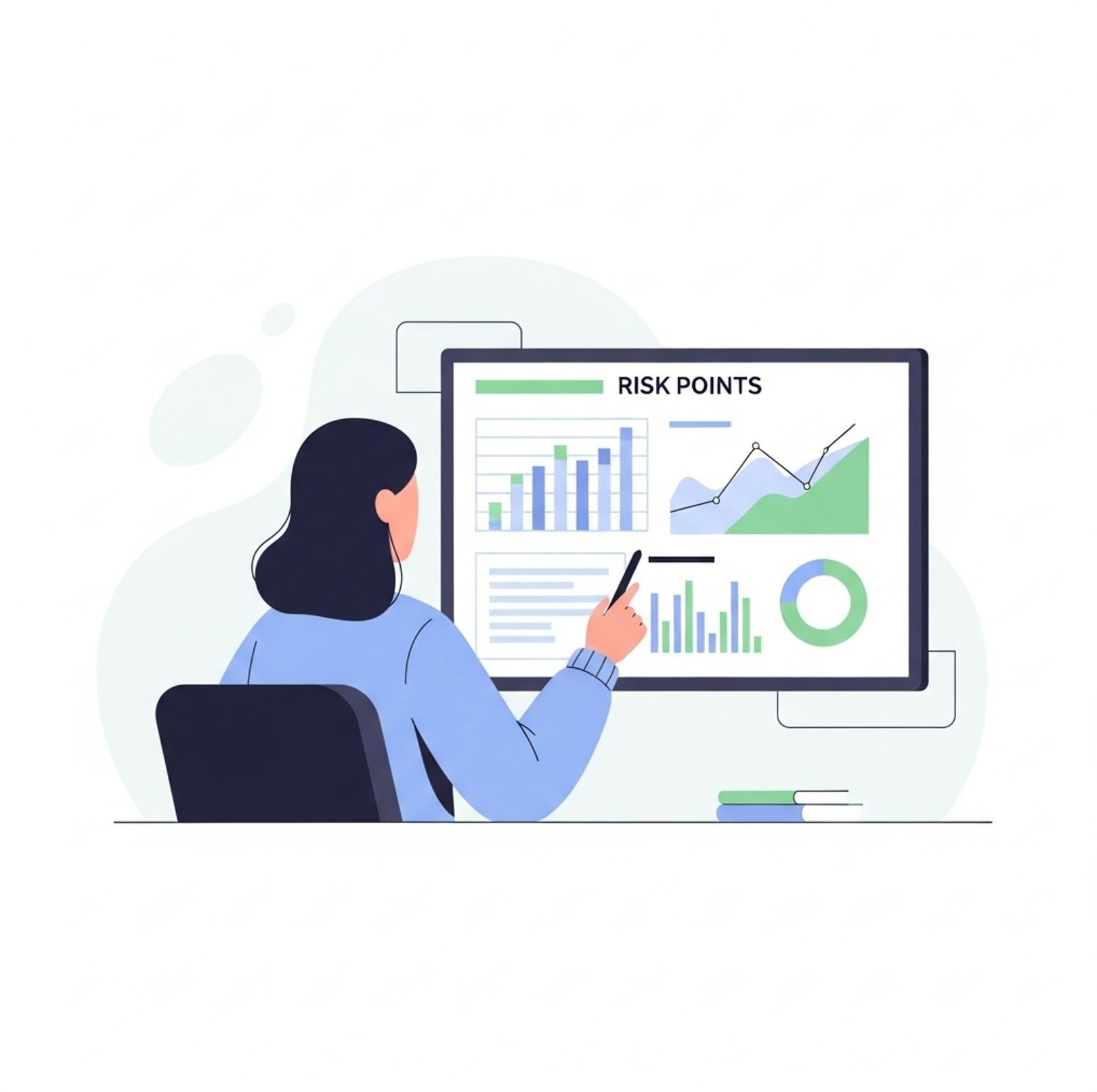 멘토링을 받는 창업 여성, 방향 설정이 중요합니다.