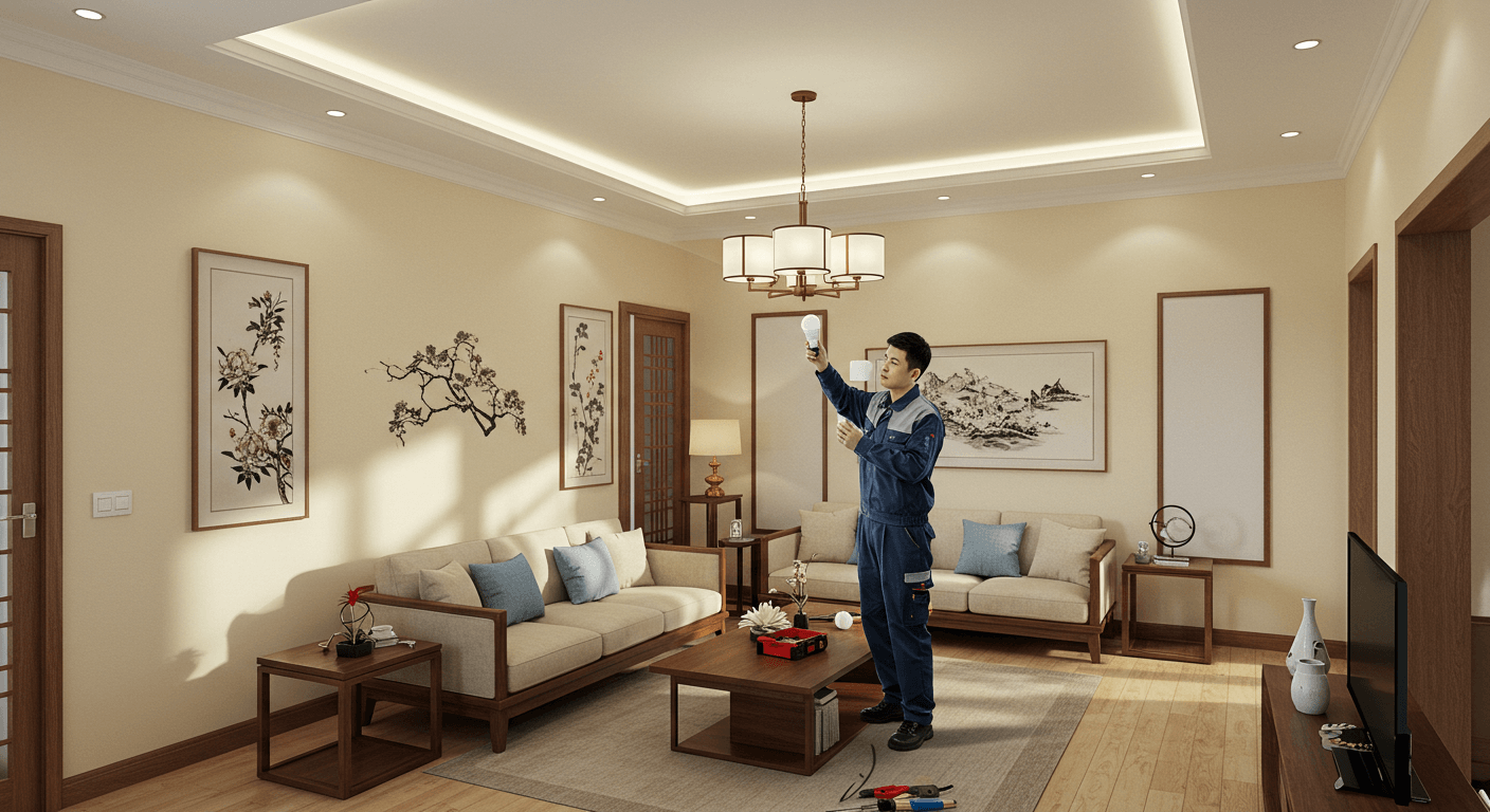 효율적인 조명 사용