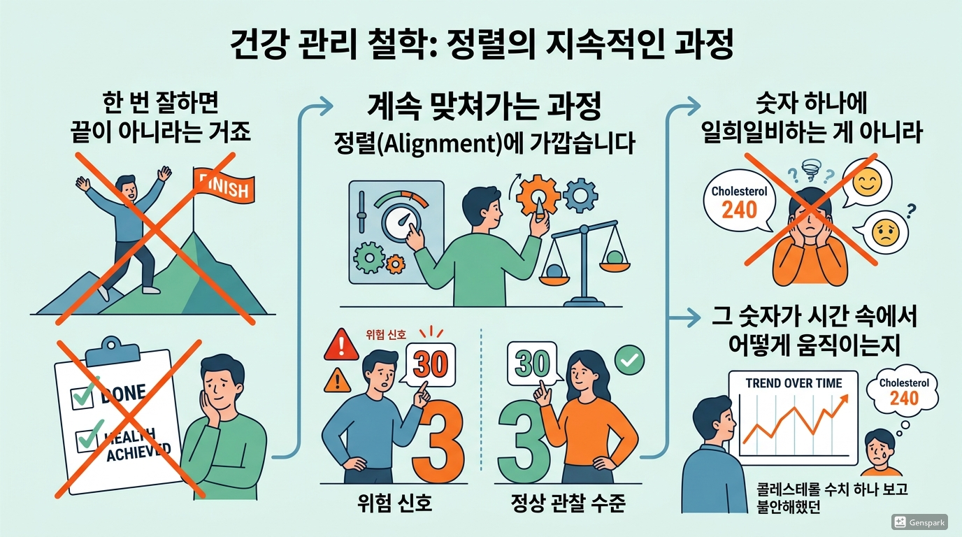 건강관리는 정렬이다