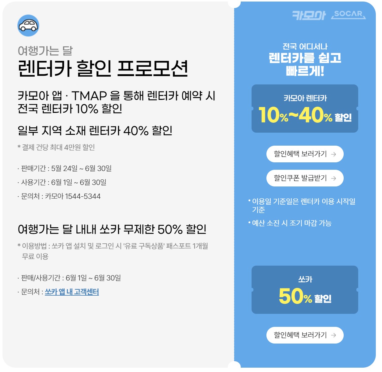 국내여행지원금 - 여행가는 달