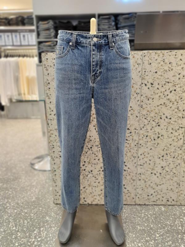 플랙진 PLAC 남성 미드인디고 테이퍼드 밀란 청바지 PJTT5MLM715