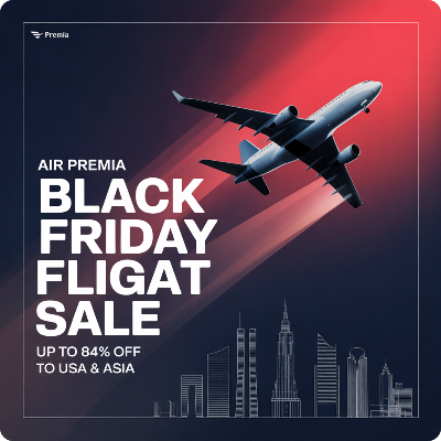 에어프레미아 블랙 프라이데이 특가 항공권 할인 이미지