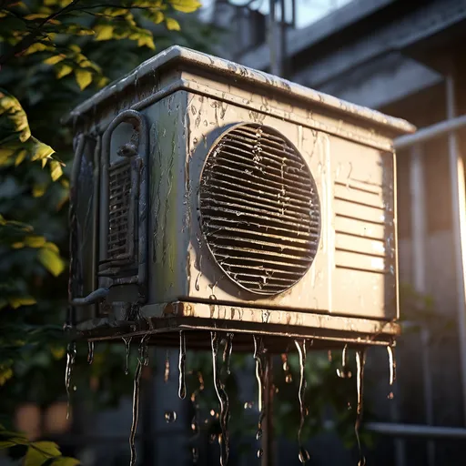 실외기 물떨어짐 문제 해결 에어컨 효율 유지하기