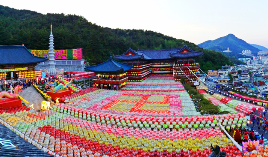 부산 삼광사 연등축제
