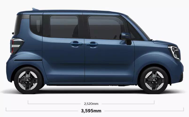The Kia Ray EV 옆면