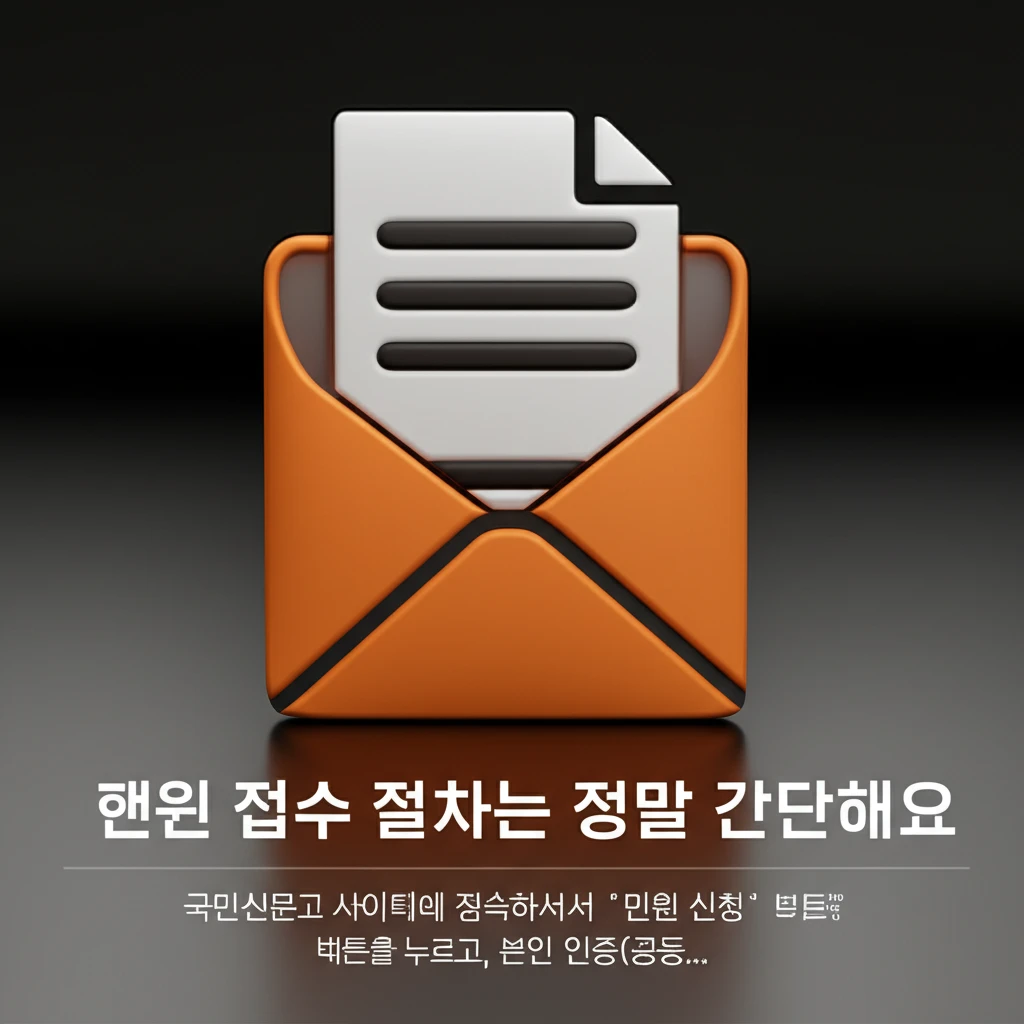 국민신문고 사용법 소관 기관 자동 이..