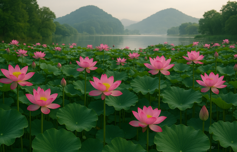 여름의 절정! 양평 '두물머리 연꽃', 놓치면 후회할 2025년 인생 사진 명소 (개화시기 &amp; 꿀팁)