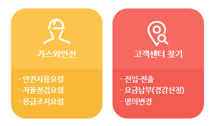 도시가스 요금조회 계산