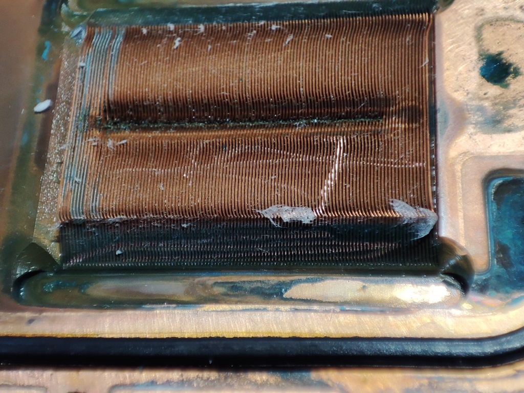 구리 방열판 확대