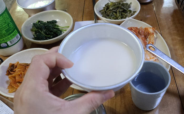 남한산성맛집 두부전골 산성손두부 외부 영업시간 밑반찬 막걸리 등산