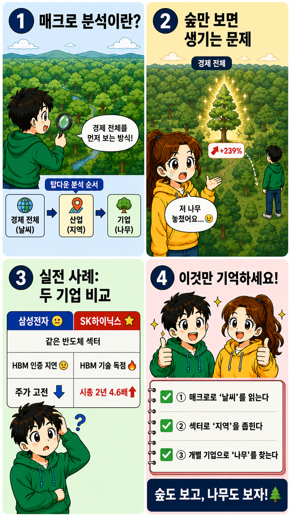 매크로 분석 top-down bottom-up